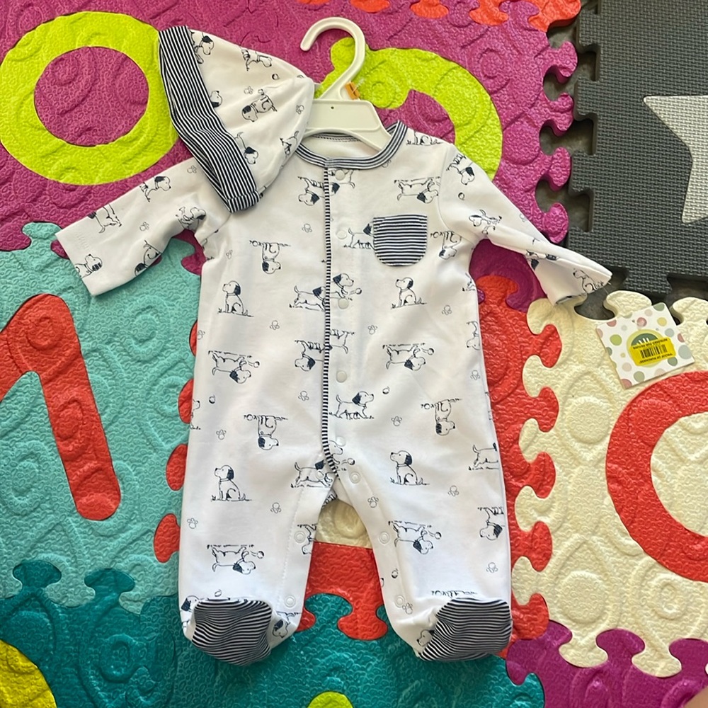 Little me pjs with hat